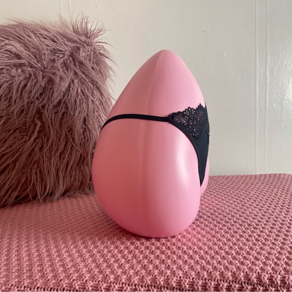 😎 NWT - Medium - comfy panties lingerie underwear thong  - la Senza black - Picture 3 of 4